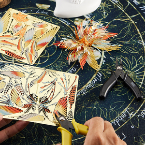 Piececool Puzzle 3D in Metallo <span class=keywords><strong>Sagittario</strong></span> Gru, Serie Costellazioni Zodiacali, Kit di Costruzione Moderno Fai-da-te, Decorazione Stampata UV, Regalo - Product Image 4