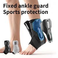 Attelle de cheville en Spandex et Nylon avec soutien de la voûte plantaire, protection professionnelle, fermeture réglable à boucle auto-agrippante pour pieds plats