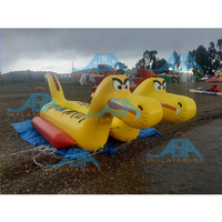 Bateau Dragon Gonflable Remorquable pour Adultes 12 Places Double Tube Bateau Dragon Meilleure Qualité Sports Aquatiques Bateau Draguant l'Eau