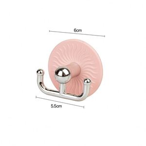 Crochet à double tête solide sans poinçonnage, autocollant adhésif détachable sans trace pour épices dans les murs de la cuisine et de la salle de bain - Product Image 3