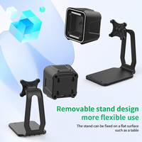 Lecteur de codes-barres 2D de bureau Xincode, filaire USB, lecteur de codes QR, lecture de codes de prix pour supermarché, magasin, scanners de point de vente GT-8900A