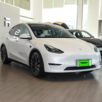Tesla Model Y 2025 d'occasion, couleur noire, longue autonomie, transmission intégrale, moteur de type 3D7