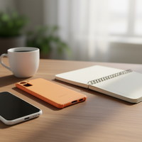 Coque arrière pour S20 FE, matériau PC orange, antichoc, couleur unie, coque de téléphone portable sans artisanat spécial pour G780F G781B