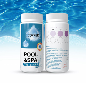 Kit de <span class=keywords><strong>bandelettes</strong></span> de test au cuivre pour <span class=keywords><strong>piscine</strong></span>/spa, <span class=keywords><strong>bandelettes</strong></span> de test d'<span class=keywords><strong>eau</strong></span> pour bain à remous avec détection du cuivre, outils d'entretien de <span class=keywords><strong>piscine</strong></span>, 25 unités - Product Image 5