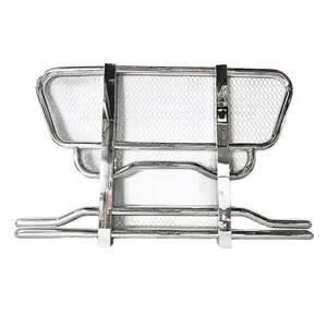 Deer SEMI Big 304 Stainless Heavy Duty Truck Steel Semi Truck Deer Guard For Retrac Mirrors Tuff Guard Grille Guard Kit