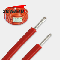 Cable eléctrico de alta tensión de goma de silicona, 20KV, 15AWG
