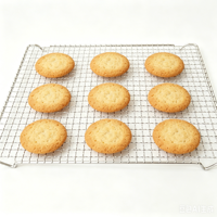 Grille de cuisson, de séchage et de refroidissement perforée en treillis métallique d'acier inoxydable SUS 304 sur mesure, et plateaux en aluminium pour fruits secs et aliments