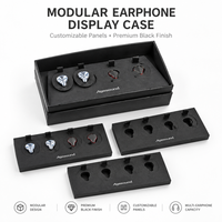 Support d'affichage rigide haut de gamme pour accessoires électroniques avec doublure en mousse personnalisable pour téléphones portables, montres connectées et plus encore