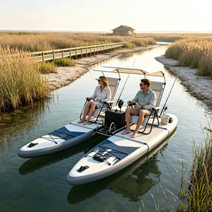 Planche de <span class=keywords><strong>Paddle</strong></span> <span class=keywords><strong>Gonflable</strong></span> de Pêche Grande Planche à Pagaie avec Siège Kayak Planche de Pêche <span class=keywords><strong>Gonflable</strong></span> SUP Vente en Gros Catamaran de Pêche - Product Image 3