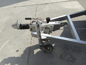 Unité de salle de bain mobile de luxe moderne avec douche et toilettes, remorque sanitaire portable pour camping en plein air, école, parc - À vendre - Product Image 5