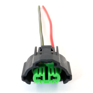 Лидер продаж, эев, 2-контактный автомобильный разъем, радио, датчик топливного инжектора, Модернизированный жгут проводов фар для дальнего хода - Product Image 2