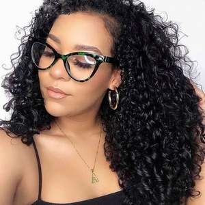 Gafas de Sol para Mujer con Logotipo Personalizado, Montura Retro de Moda con Diseño de Leopardo Verde, Gafas con Protección Anti Luz Azul - Product Image 1