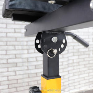 Bodybuilding Solide Deux en Un Chaise Romaine Extension Arrière Fitness Machine Dos <span class=keywords><strong>Hyperextension</strong></span> Équipement - Product Image 6