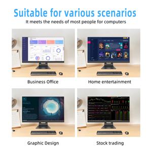 टच स्क्रीन कोर i3 i5 i7 cpu प्रोसेसर 8g 512g lcd डिस्प्ले स्लीक और कुशल कंप्यूटर के साथ 23.8 इंच ऑल-इन-वन कंप्यूटर - Product Image 6