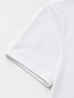 En stock – Haut moulant pour femme, coupe ajustée, basique, manches courtes, col rond, printemps, sexy, doux, infroissable, polyester, logo personnalisé