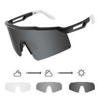 Film hydrographique photochromique à teinte variable pour lunettes de baseball, lunettes de sport anti-buée, lunettes de pickleball