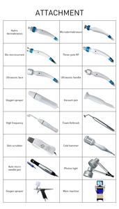 Appareil de microdermabrasion 14-en-1 Hydro Dermabrasion, exfoliant cutané, traitement facial à l'oxygène, soin ciblé pour les yeux, pulvérisation anti-acné EU/UK/US/IT - Product Image 2