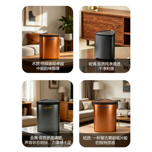 Haut-parleur <span class=keywords><strong>Vibro</strong></span>-Smart multi-fréquences 360 ° BASE DE RÉSONANCE SONORE 8D SURROUND pour SORTIE SONORE PAR VIBRATION QUALITÉ SONORE PREMIUM - Product Image 4