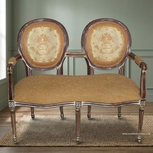 Antique Reproduction Bench French Style Louise <b>Chair</b> European Home Furniture - Product Image 3