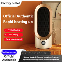 Vente en gros de ventilateur électrique portable 800W PTC Céramique Chaleur 2 vitesses Réglable Mini Réchauffeur d'espace domestique à faible bruit Réchauffeur électrique