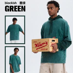 Camiseta Extra Grande Vintage para Hombre, 230g, 100% Algodón, Logotipo Personalizado, Camiseta Lavada de Alta Calidad, 17 Opciones de Color - Product Image 2