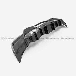 Diffuseur arrière léger de style P compatible avec Chevrolet Corvette C8 à partir de 2020, diffuseur sous le pare-chocs arrière OEM, accessoire extérieur - Product Image 3