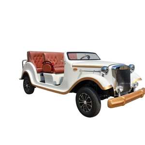 Vehículo Turístico Eléctrico Retro Rosa de 5KW con Batería de Litio, Certificado CE, de Alta Demanda - Product Image 1