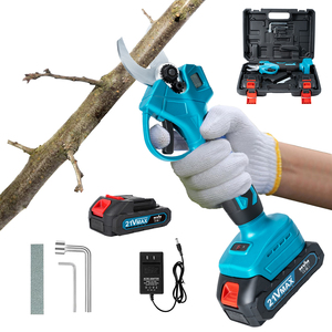 Sécateur sans fil 21V pour élagage d'arbres, cisailles portables 30mm avec écran d'affichage et poignée antidérapante, pour gauchers - Product Image 6