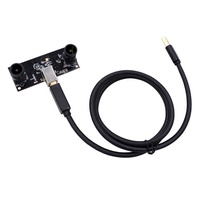 Module de caméra à double objectif USB3.0 à grande vitesse de profondeur 3D de vision industrielle industrielle 2560x960P comme des images d'oeil humain
