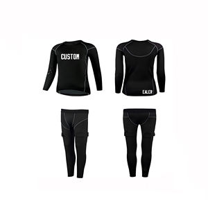 Custom il tuo logo Hockey su ghiaccio maglia di guardia del collo Hockey collo protezione collo per la squadra - Product Image 1