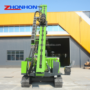 <span class=keywords><strong>Pile</strong></span> driver solaire à chenilles pour panneaux photovoltaïques, machine de piquage de poteaux solaires à vis de petite taille - Product Image 2