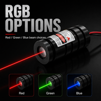 Module laser rouge ZhonNa 100mW, portable, pour DJ, éclairage de scène, KTV, bar, 3-5V, coque en aluminium, équipement laser, pièces et accessoires RGB