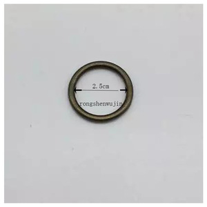 Hebillas de Anillo de Aleación de Zinc de 2.5 cm x 2.5 cm, Duraderas para Bolsos, Ropa, Zapatos y Accesorios de Ferretería - Product Image 5