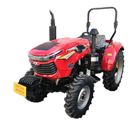4x4 60PS Subkompakter Traktor mit Frontlader und Heckbagger