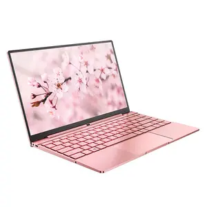 AIWO Розовый Серебристый 14 дюймов компьютерный порт 15,6 дюймов отпечатков пальцев игровой ноутбук I7-6500U ядро Win10 ноутбук портативный