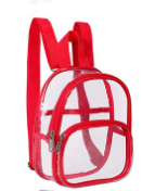 Zaino trasparente Mini borsa sportiva trasparente zaino <span class=keywords><strong>scuola</strong></span> <span class=keywords><strong>zaini</strong></span> da stadio - Product Image 5