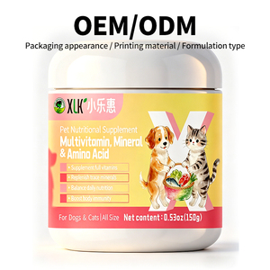Factory Wholesale Soft Chew Pet Nutritional Supplement 18 In 1 Multivitamin For Pets Dog&cat Vitamin Health Supplement