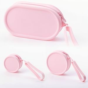 Sac de rangement en silicone portable et étanche multifonctionnel avec fermeture éclair Sacs en silicone Sac de pétrissage en silicone Vente en gros sur mesure - Product Image 5