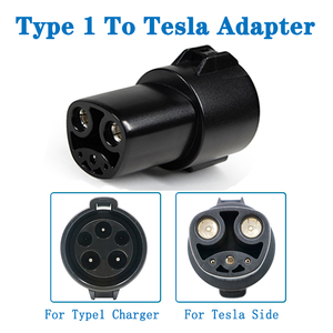 Adaptateur EVSE Sae J1772 Type 1 vers connecteur Tesla Modèle S/X/3/Y Connecteurs de chargeur EV <span class=keywords><strong>Prise</strong></span> de suralimentation électrique pour Teslas 60A - Product Image 4