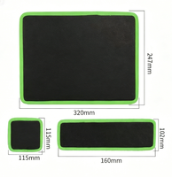 Tapis magnétique pour pièces d'outils (4 pièces) et outil de ramassage magnétique télescopique, support magnétique flexible pour outils