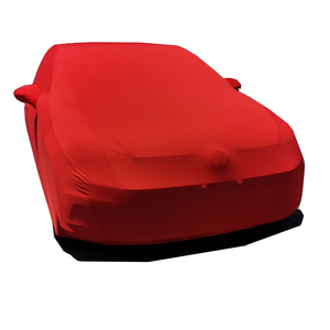 Cubierta de coche interior con logotipo personalizado a prueba de polvo de terciopelo súper elástico para Hatchback - Product Image 3