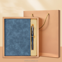 Ensemble cadeau de carnet A5 de qualité supérieure à prix bas, carnet à couverture souple personnalisé, stylo, boîte cadeau