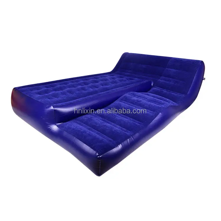 Bán Sỉ Đồ Nội Thất Hơi Chất Lượng Cao Sofa Bơm Hơi Giường Sofa Gấp Đa Năng Bằng PVC Đổ Xô