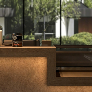 Panneau de pierre translucide flexible 2820x1220mm pour projets de revêtement de colonnes - Product Image 2