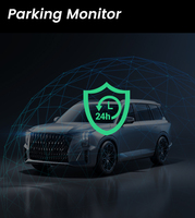Caméra embarquée WIFI avec écran IPS de 3,2 pouces, triple objectif, vision nocturne, GPS, moniteur de stationnement, boîte noire de voiture