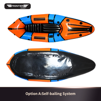 Packraft Avancé Frontier pour Sports Fluviaux, Personnalisé, Importé, Renforcé, avec Tube 420D et Fond Robuste 840D