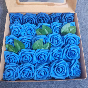 Têtes <span class=keywords><strong>de</strong></span> Fleurs Artificielles en Mousse PE avec Tige pour Fête <span class=keywords><strong>de</strong></span> Mariage, Décorations <span class=keywords><strong>de</strong></span> Fête Prénatale, Bouquet <span class=keywords><strong>de</strong></span> Mariée, 25 Pièces - Product Image 1