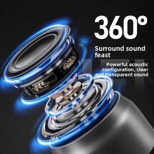 تصنيع المعدات الأصلية مصغرة لاسلكية لمكبر الصوت بلوتوث مع إضاءة RGB LED 5 واط السلطة المنزل مسرحة للهدايا الترويجية المحمولة في الهواء الطلق - Product Image 3