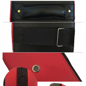 Protector de Patadas de Cuero PU de Alta Calidad, Duradero, para Entrenamiento de Muay Thai, Kick Boxing y Artes Marciales - Product Image 1