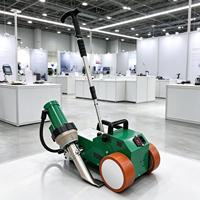 Soudeuse automatique à air chaud pour tentes, machine de thermosoudage pour bâches PVC, équipement de soudage de bâches pour l'étanchéité des toitures